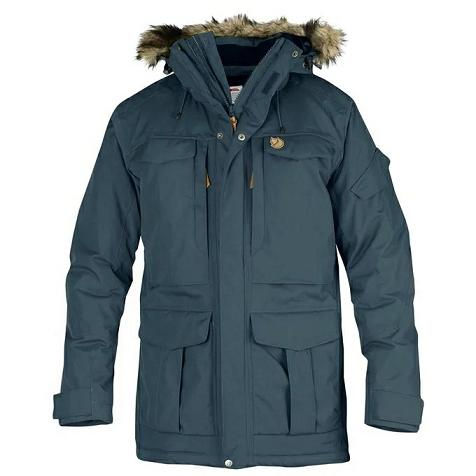 Fjallraven Men Nuuk Parkas Blue PH309894 Philippines